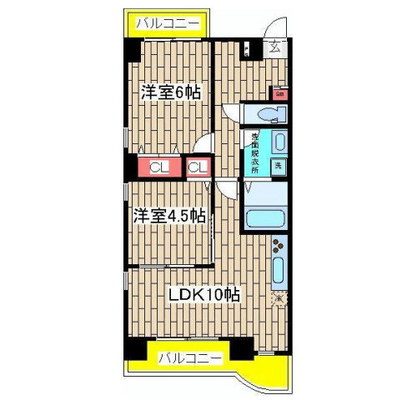 東京都台東区浅草３丁目 賃貸マンション 2LDK
