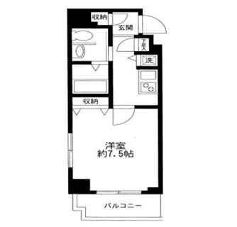 東京都台東区松が谷４丁目 賃貸マンション 1K