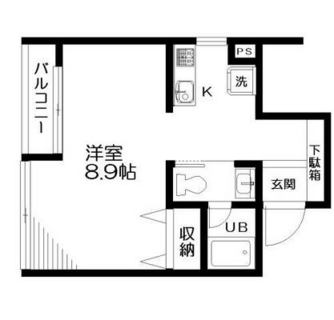 東京都台東区入谷２丁目 賃貸マンション 1K