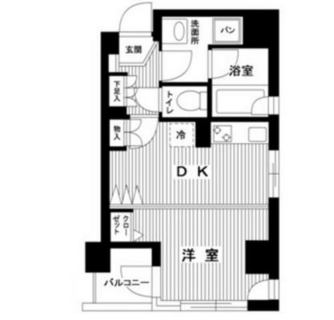 東京都台東区浅草２丁目 賃貸マンション 1DK