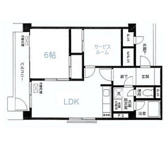 東京都台東区竜泉２丁目 賃貸マンション 1SLDK