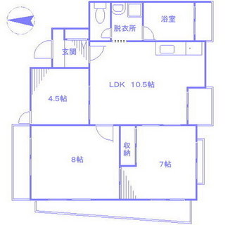 東京都台東区千束２丁目 賃貸マンション 3LDK