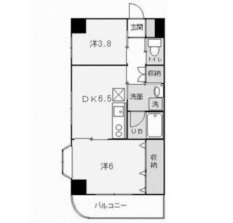 東京都台東区東上野２丁目 賃貸マンション 2DK