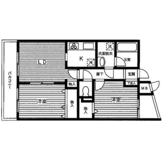 東京都文京区向丘１丁目 賃貸マンション 2LDK