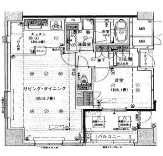 東京都荒川区日暮里５丁目 賃貸マンション 1LDK