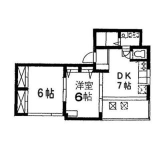 東京都台東区千束２丁目 賃貸マンション 2DK