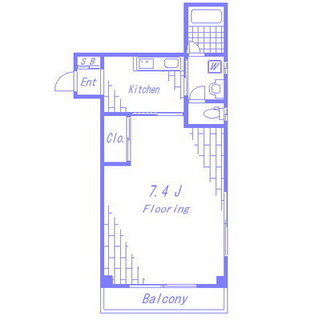 東京都荒川区西日暮里２丁目 賃貸マンション 1K