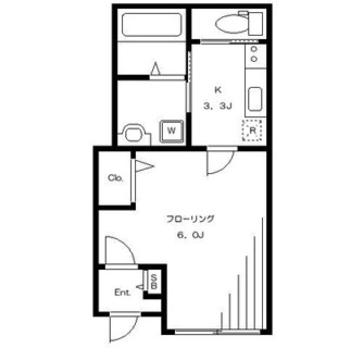 東京都文京区千駄木５丁目 賃貸マンション 1K