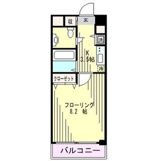 東京都文京区千駄木２丁目 賃貸マンション 1K