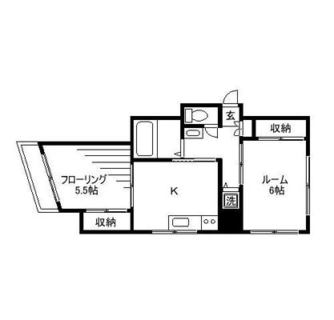 東京都荒川区荒川３丁目 賃貸マンション 2K