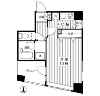 東京都台東区松が谷４丁目 賃貸マンション 1K