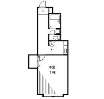 東京都文京区根津２丁目 賃貸アパート 1K